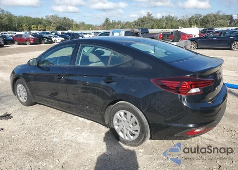 2020 Hyundai Elantra Se from USA, damaged, VIN 5NPD74LFXLH606191